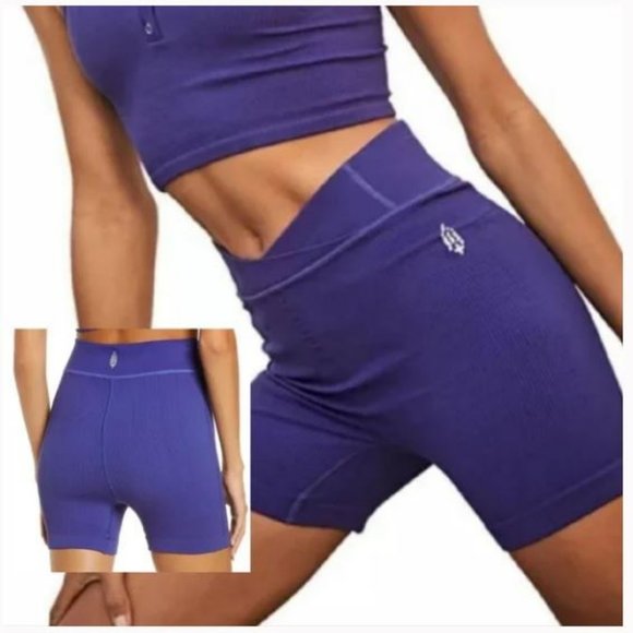 Free People Pants - Free People Movement Free Throw Shorts Outerspace